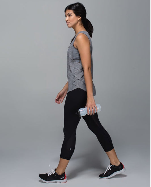 Lululemon Var-City Muscle Tank Heathered Slate