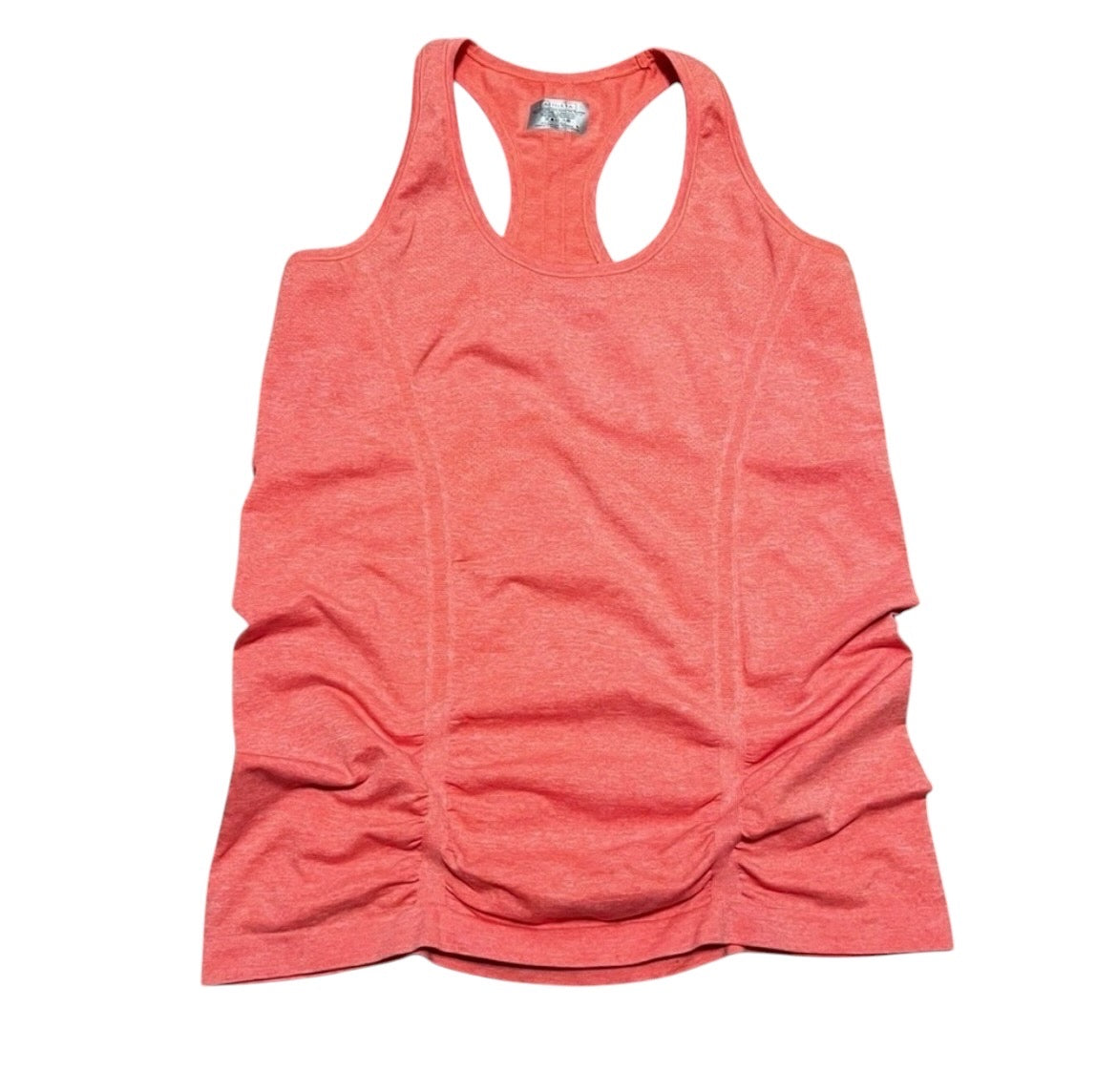 Z Athleta Fastest Track Racerback Tank Top Neon Orange Med