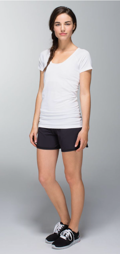 Lululemon Groovy Run Short 4" Inseam Black Sz 8