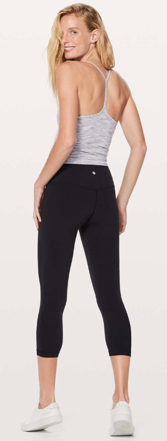 Lululemon Align Crop 21" Black Sz 6