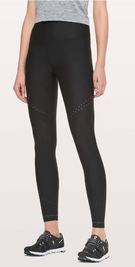 Lululemon Zoned In Tight 27" Inseam Black Sz 2