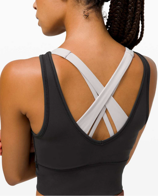 Lululemon Power Pivot Tank Top Black Size 12 Brand New