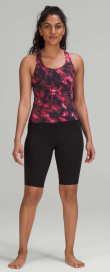 Lululemon Cool Racerback Short Tank Top Intensity Pink Blossom Sz 8