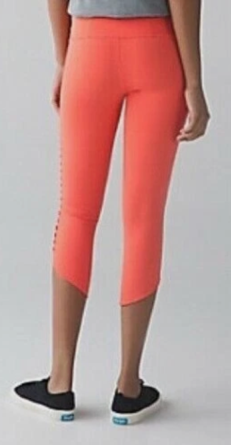 Lululemon Sunshine Salutation Crop Full-On Luxtreme 22" Inseam Sz 6