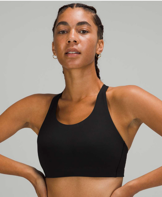 Lululemon Energy Bra High Support, B–DDD Cups Black Sz 36DDD