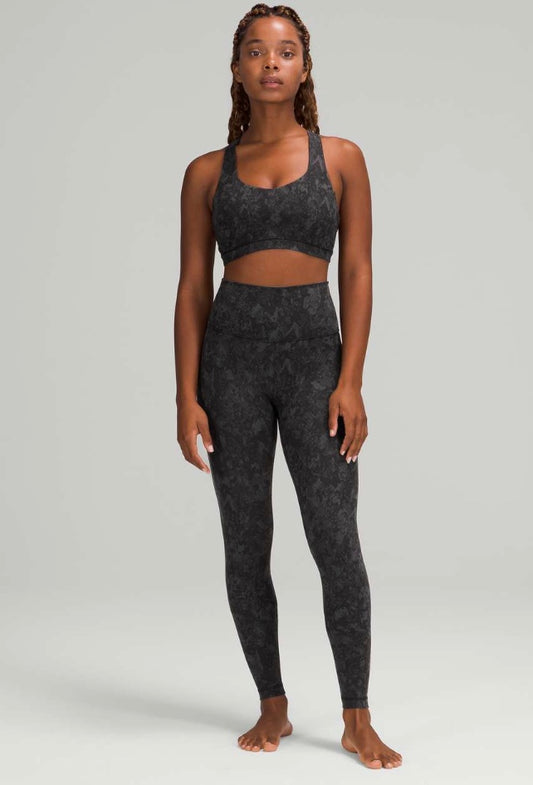 Lululemon Align High-Rise Pant 28" Hideaway Camo Deep Coal Multi Sz 8 Brand New With Tags