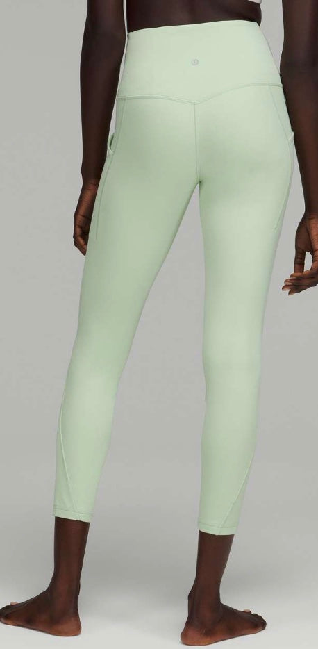 Lululemon Align High Rise Pant 25" Inseam Creamy Mint Sz 4 Brand New With Tags
