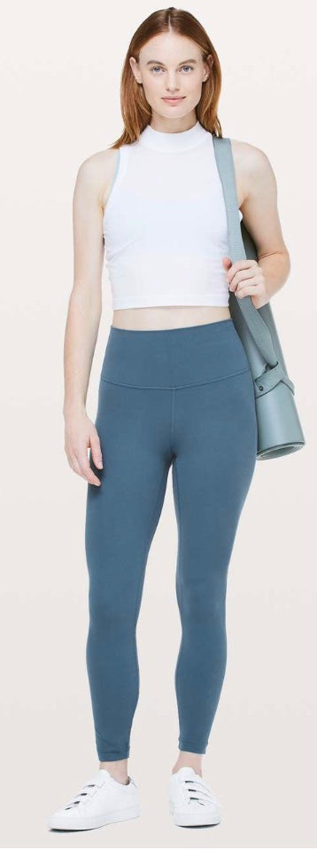 Lululemon Align Pant II 25” Inseam Petrol Blue Sz 8