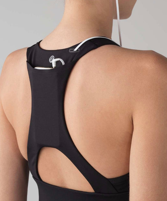 Lululemon Final Lap Tank Black Sz 10