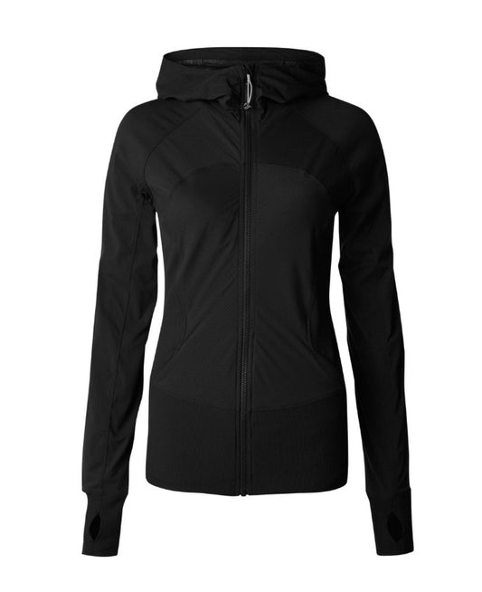 Lululemon In Flux Reversible Hooded Jacket Black Sz 4