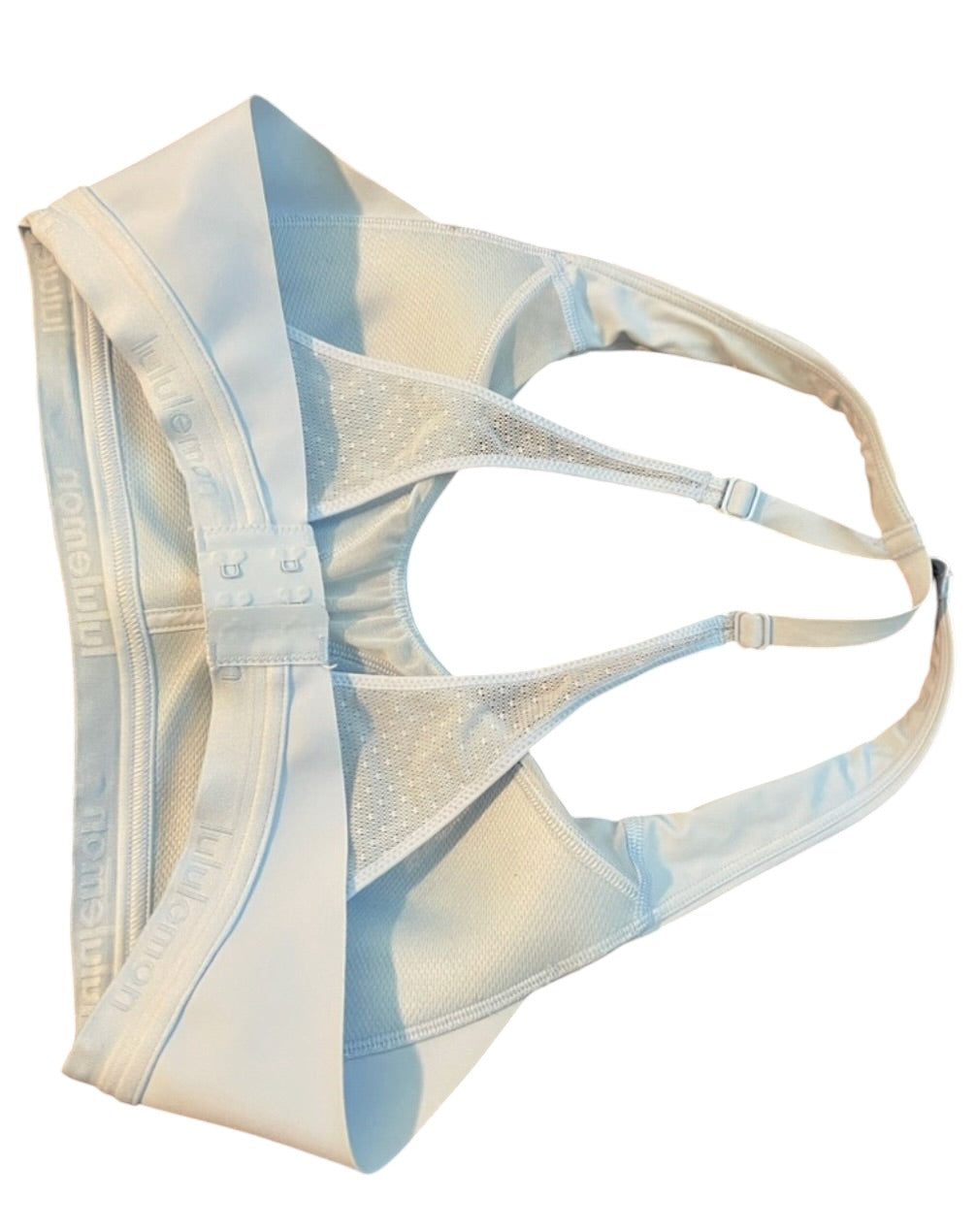 Lululemon Collectors Classic Sports Bra Women's Blue Linen 32 B