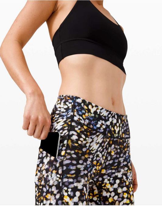 Lululemon Speed Up Tight 28" Inseam Full-On Luxtreme Metropolis Glow Multi Sz 4