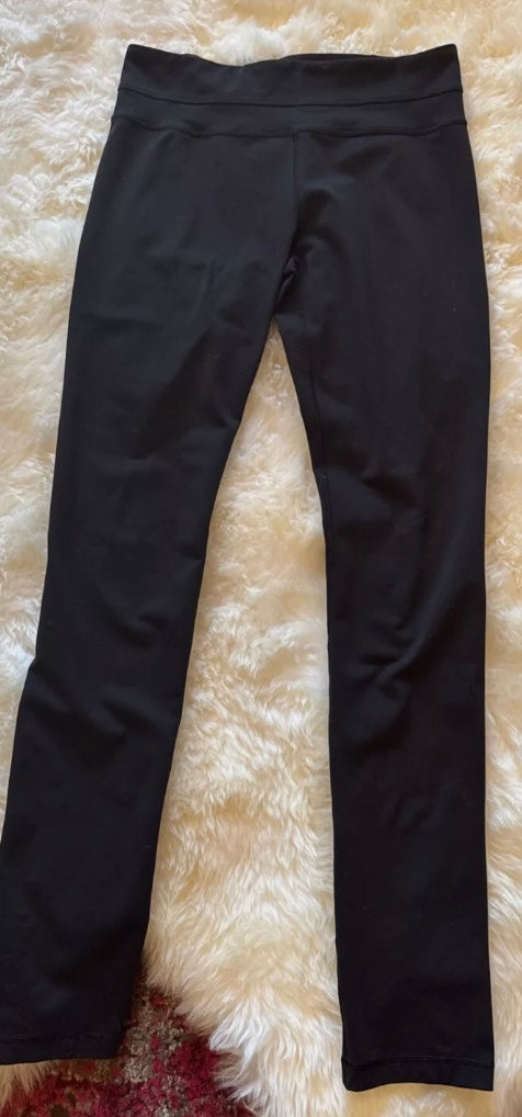Lululemon Skinny Groove Pant *Full On Luon Black 33" Inseam Sz 4
