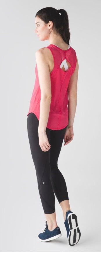 Lululemon Sculpt Tank Boom Juice Sz 12
