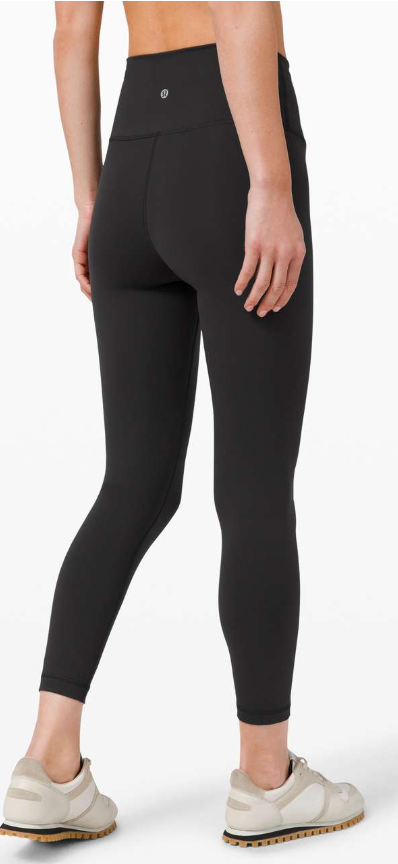 Lululemon Wunder Train High-Rise Tight 25" Inseam Black Sz 6