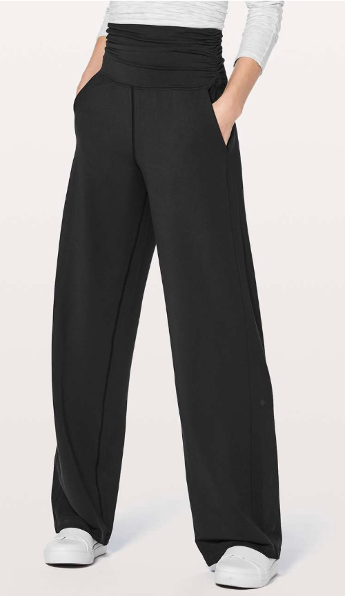 Lululemon Take It Easy Pant 31" Inseam Black Sz 8