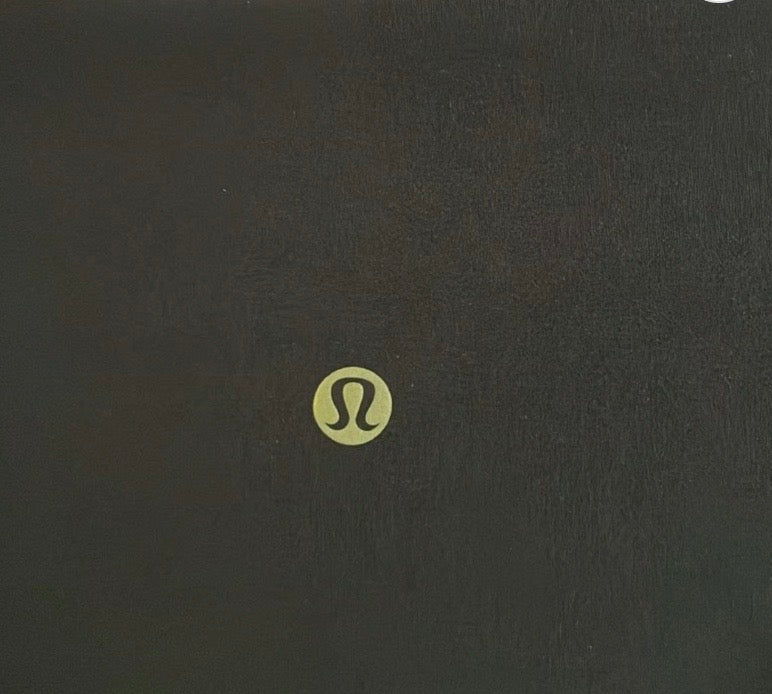 Lululemon Align High-Rise Crop 21" Gold Black Sz 8 Special Edition