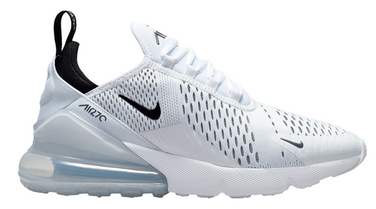 Nike Air Max 270 Women's White/White/Black Women's Sz 6.5 or Youth Sz 5.0 Brand New