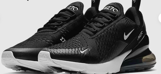 Nike Air Max 270 Women's Black/Anthracite/White Women's Sz 6.5 or Youth 5.0