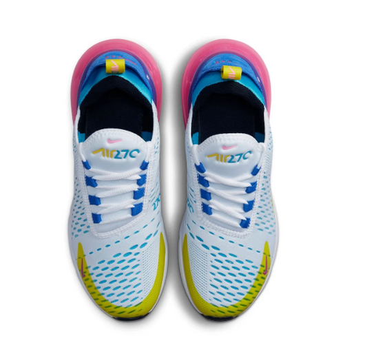 Nike Air Max 270 Women's Hyper Royal Pink Spell Women's Sz 7.5 or Youth Sz 6.0 Brand New