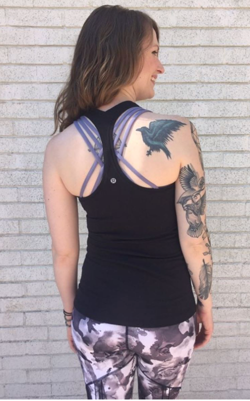 Lululemon Cool Racerback II Black Sz 10