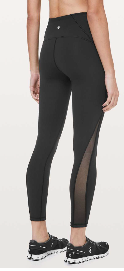 Lululemon Train Times 7/8 25" Inseam Black Sz 10 Brand New