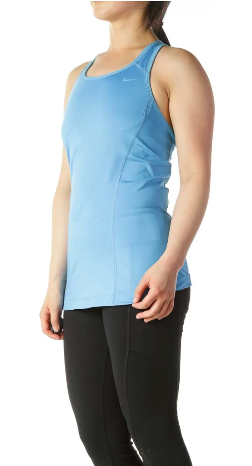 Nike Swoosh Women's Dri Fit Medium-Support Padded Sports Bra Tank Sz Med