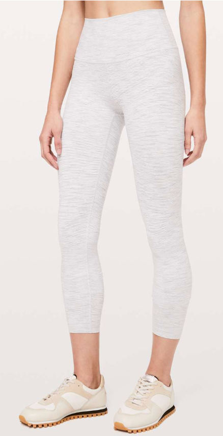 Lululemon Wunder Under High-Rise 7/8 Tight 25" Inseam Wee Are From Space Nimbus Battleship Sz 12 Brand New