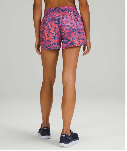 Lululemon Tracker Mid Rise short Chroma Clash Multi Sz 18