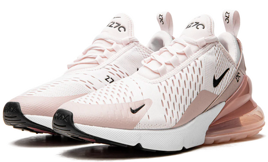 Nike Air Max 270 Women's Athletic Shoes Soft Pink/Black Women's Sz 7 or Youth Sz 5.5