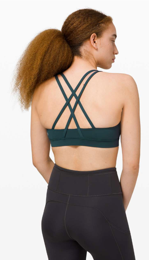 Lululemon Energy Bra Medium Support, B–D Cup Submarine Sz 6 Brand New RARE SPECIAL ADDDITION