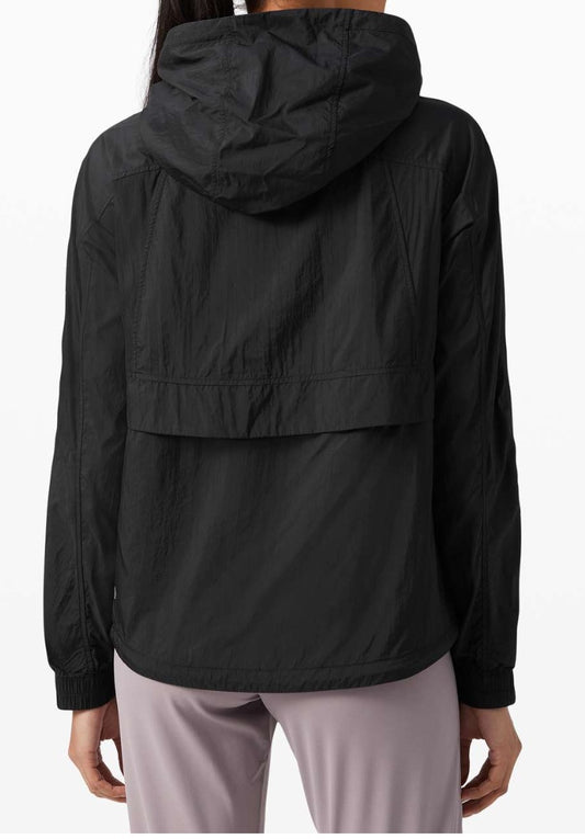 Lululemon hood lite jacket packable Sz 2/4