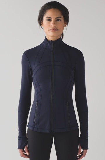 Lululemon  Define Jacket Midnight Navy Sz 10 New Without Tag