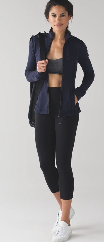 Lululemon  Define Jacket Midnight Navy Sz 10 New Without Tag