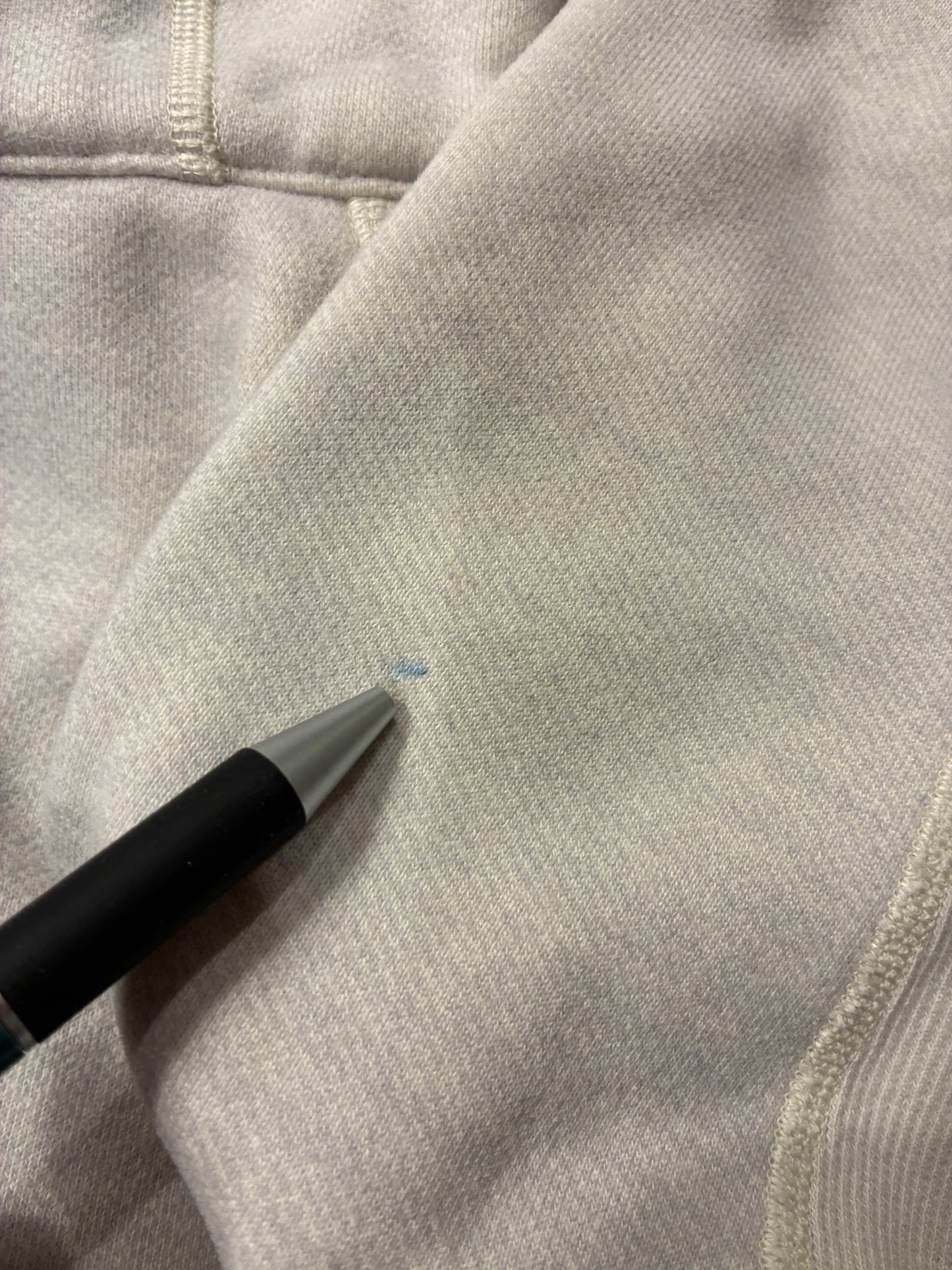 Lululemon Scuba Hoodie Stretch (Lined Hood) RARE Commuter Denim Angel Wing/Inkwell Sz 6