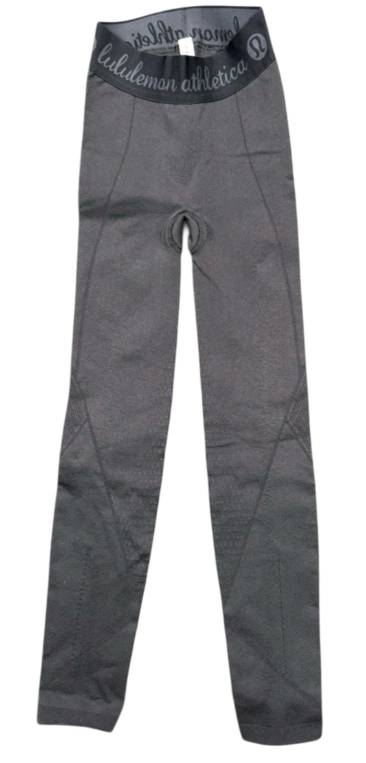 Lululemon Inner Essence Seamless Leggings 25" Inseam Black Sz 2/4 S RARE