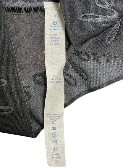 Lululemon Inner Essence Seamless Leggings 25" Inseam Black Sz 2/4 S RARE