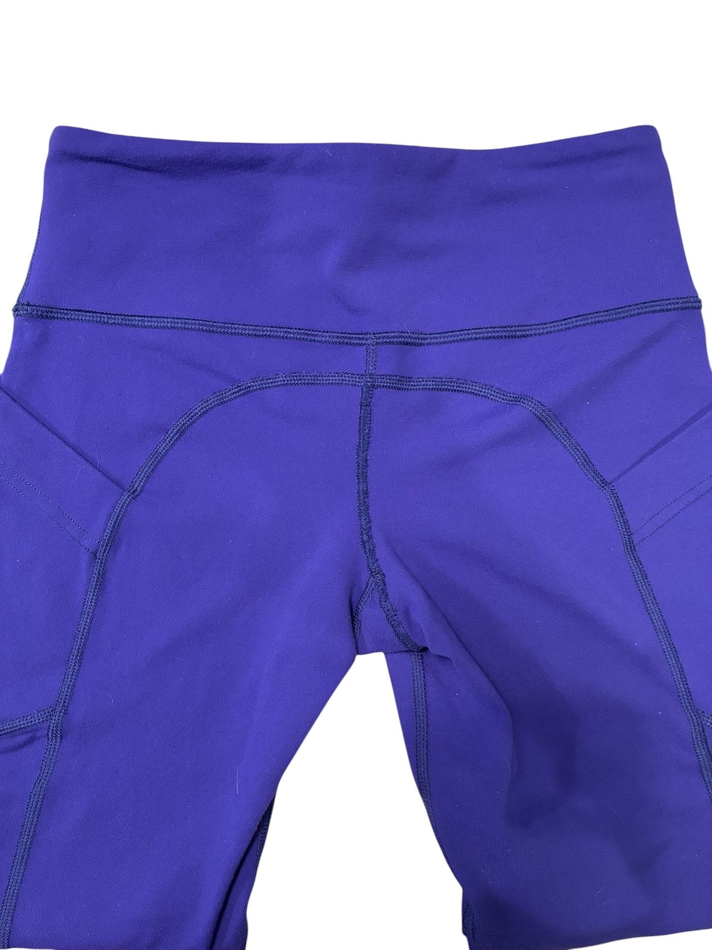 Lululemon VINTAGE Collectors Piece Polocrosse Crop 19" Inseam  Bruised Berry Sz 4