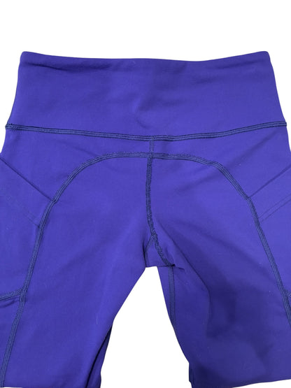 Lululemon VINTAGE Collectors Piece Polocrosse Crop 19" Inseam  Bruised Berry Sz 4