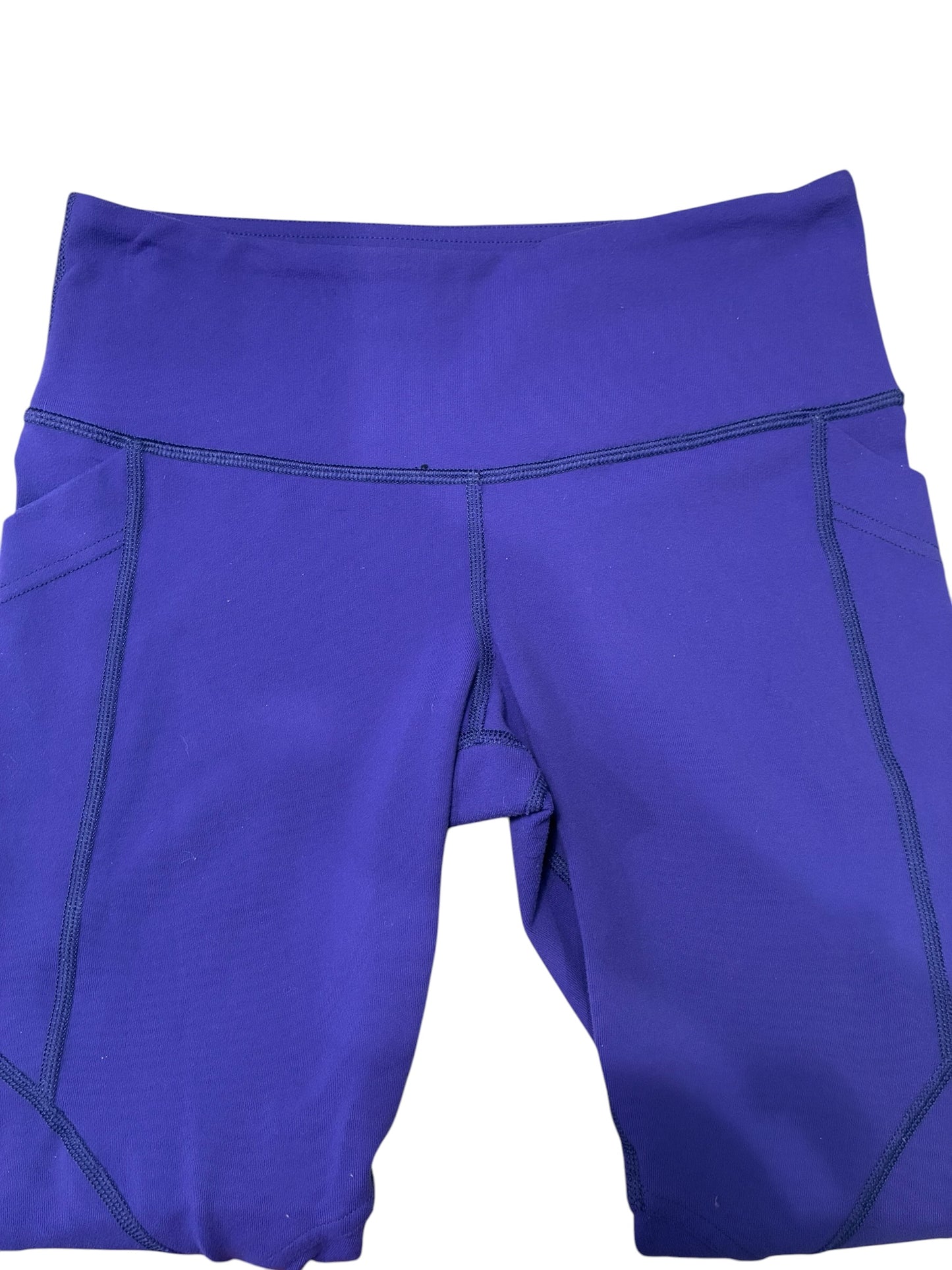Lululemon VINTAGE Collectors Piece Polocrosse Crop 19" Inseam  Bruised Berry Sz 4