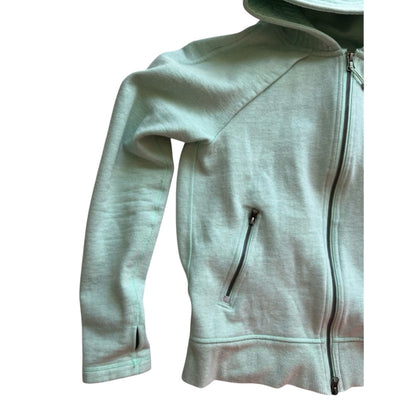 Lululemon Full Zip Hoodie RARE Toothpaste/Toothpaste Sz 6 Brand New Condition