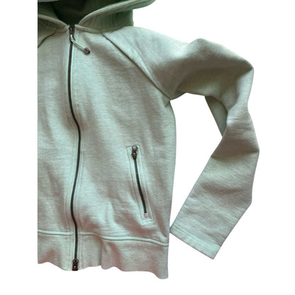 Lululemon Full Zip Hoodie RARE Toothpaste/Toothpaste Sz 6 Brand New Condition