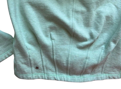 Lululemon Full Zip Hoodie RARE Toothpaste/Toothpaste Sz 6 Brand New Condition