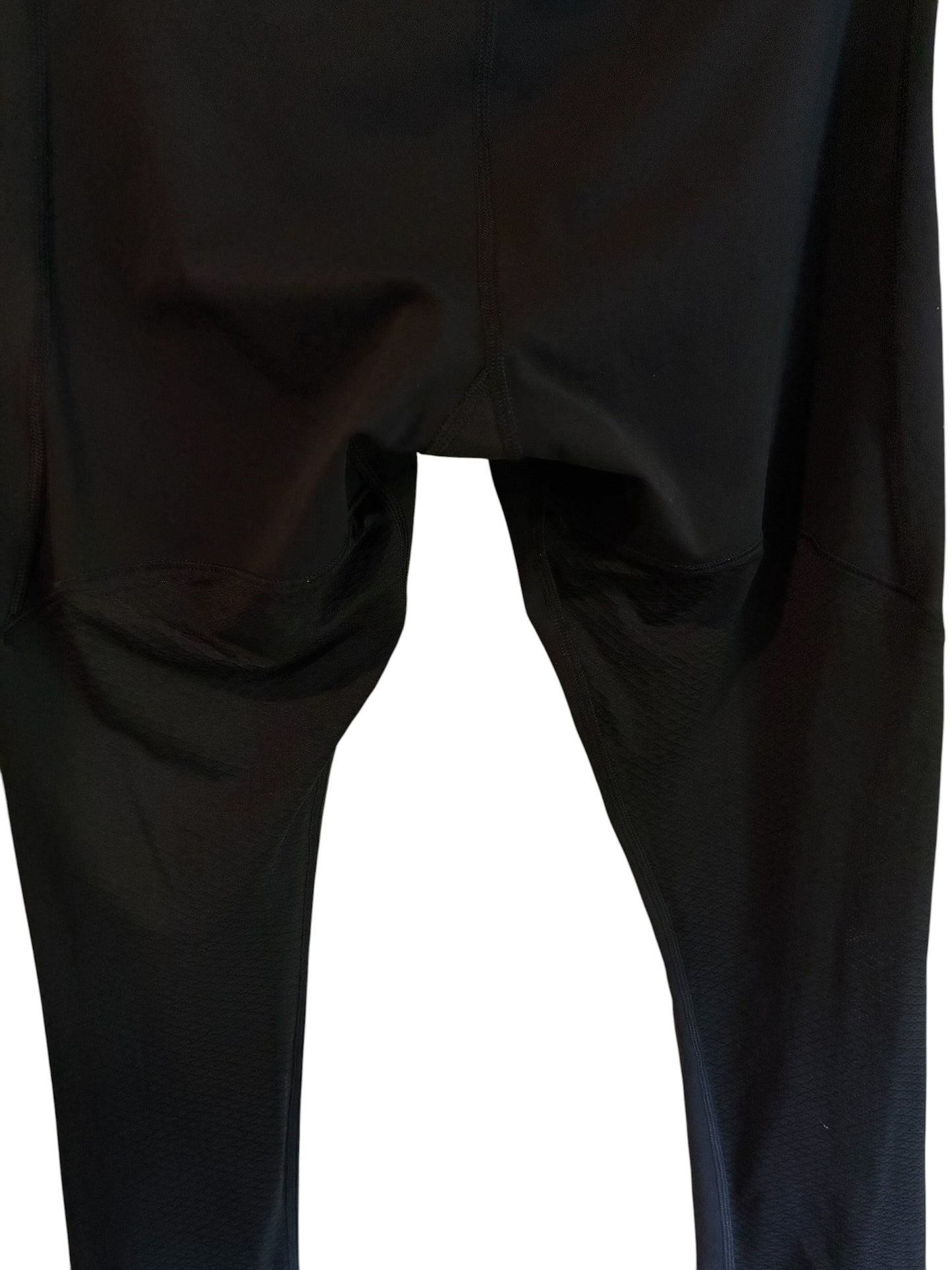 Lululemon Wunder Under Mesh Tech Panel Crop 23" Inseam Black Sz 6 RARE