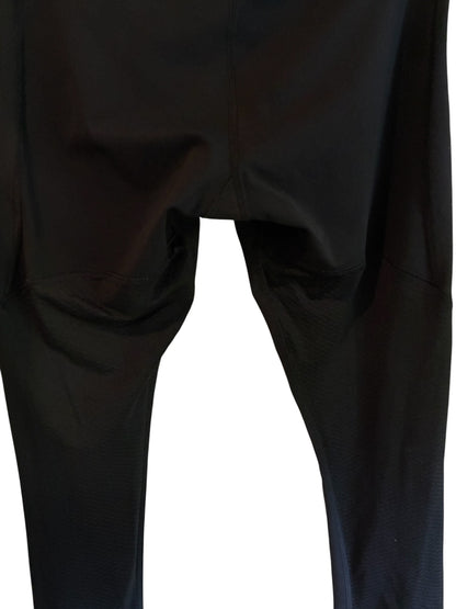 Lululemon Wunder Under Mesh Tech Panel Crop 23" Inseam Black Sz 6 RARE