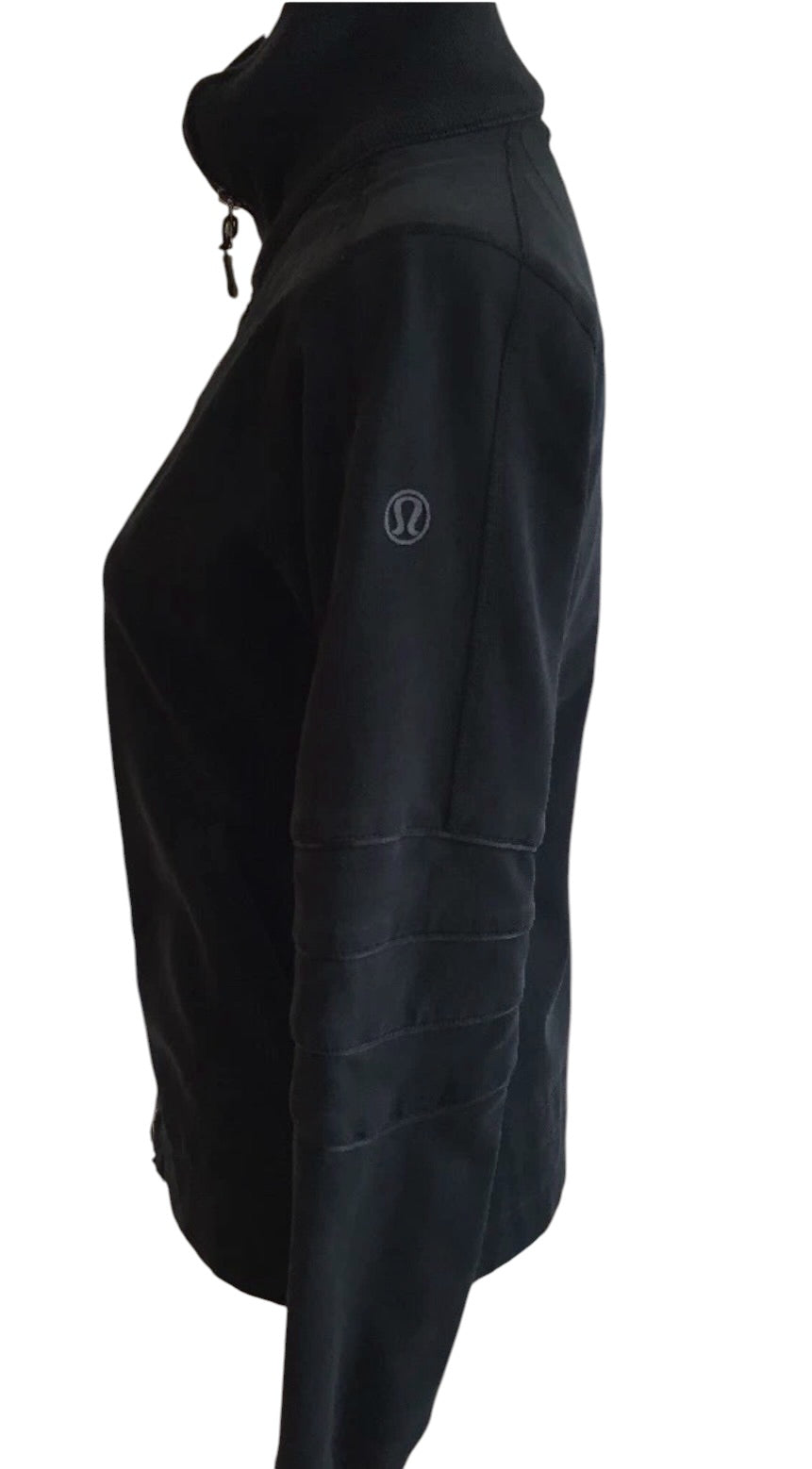 Lululemon Moto Mogul Jacket Long Sleeve Black  Sz 6