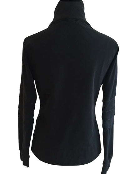 Lululemon Moto Mogul Jacket Long Sleeve Black  Sz 6