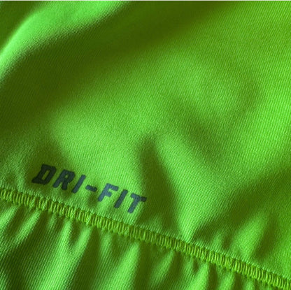 Nike Women's Dri-FIT Swoosh Sports Bra Bright Green Sz M Brand New