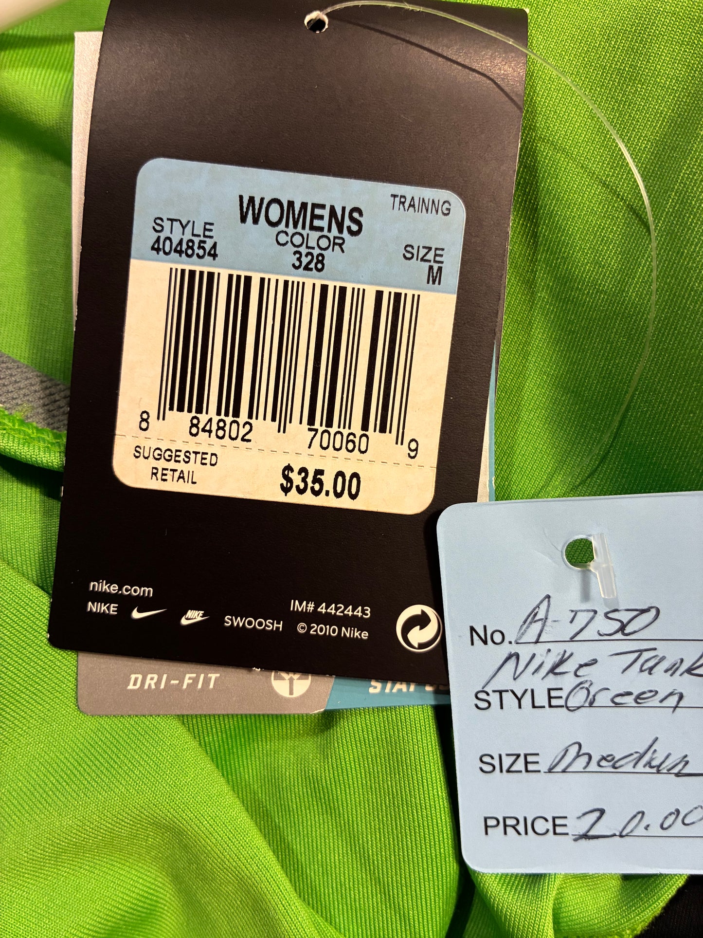 Nike Women's Dri-fit Tank Top Size M Brand New
