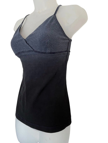 Lululemon Women's Dark Blue Ombre Athletic Tank Top Sz 8